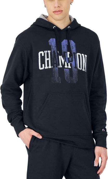 Chamkhjgpion Men's Hoodie, Powerblend, Fleece, Graphic, Sweatshirt for Men