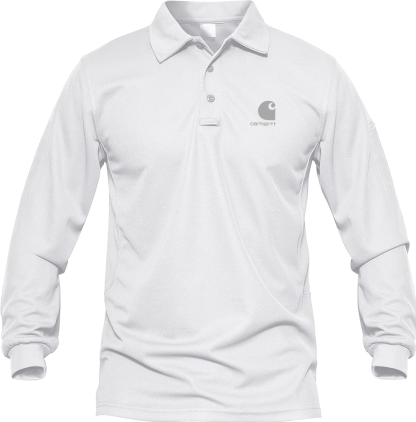 Carhkhjgartt Men's Quick Dry Long Sleeve Polo Shirt