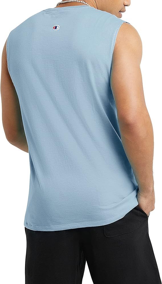 Chamkhjgpion Men's Muscle T-shirt, Sleeveless, Muscle Tank, Classic Muscle Tee Top for Men
