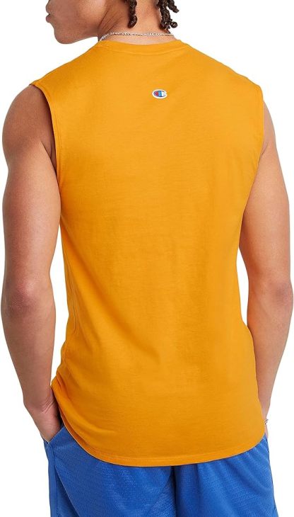 Chamkhjgpion Men's Muscle T-shirt, Sleeveless, Muscle Tank, Classic Muscle Tee Top for Men