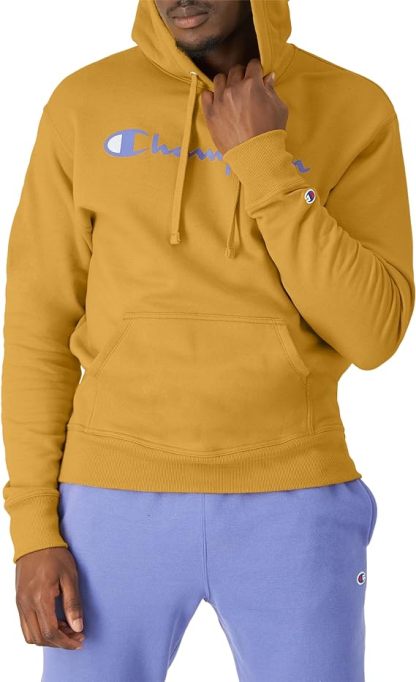 Chamkhjgpion Men's Hoodie, Powerblend, Fleece, Comfortable Sweatshirt for Men (Reg. Or Big & Tall)