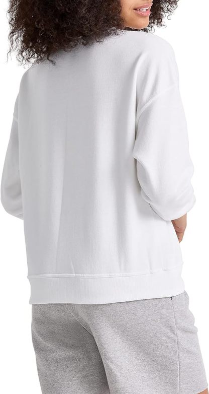 Chamkhjgpion Women's Sweatshirt, Powerblend, Crewneck for Women, Script