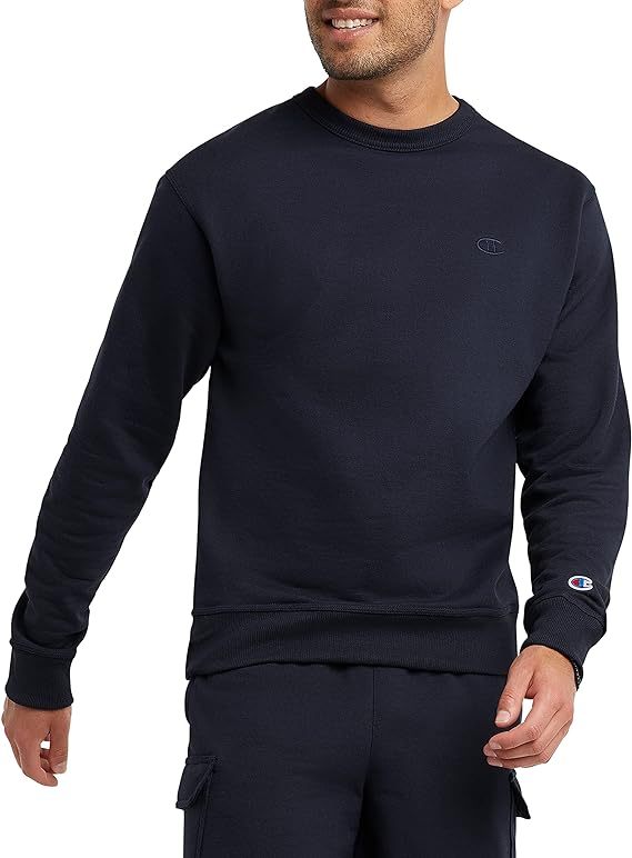 Chamkhjgpion  Men's Crewneck, Powerblend Fleece Sweatshirt, Crewneck Sweatshirts (Reg. Or Big & Tall)