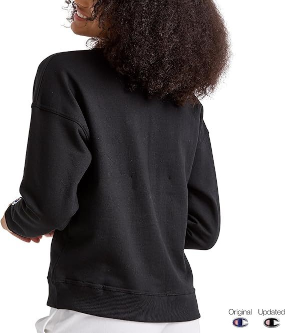 Chamkhjgpion Women's Sweatshirt, Powerblend, Crewneck for Women, Script