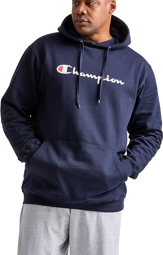 Chamkhjgpion Men's Hoodie, Powerblend, Fleece, Comfortable Sweatshirt for Men (Reg. Or Big & Tall)