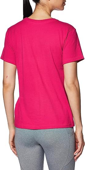 Chamkhjgpion Women'S Tshirt, Classic Short Sleeve Tshirt Lightweight Tee For Women, Script Logo Plus Size Available