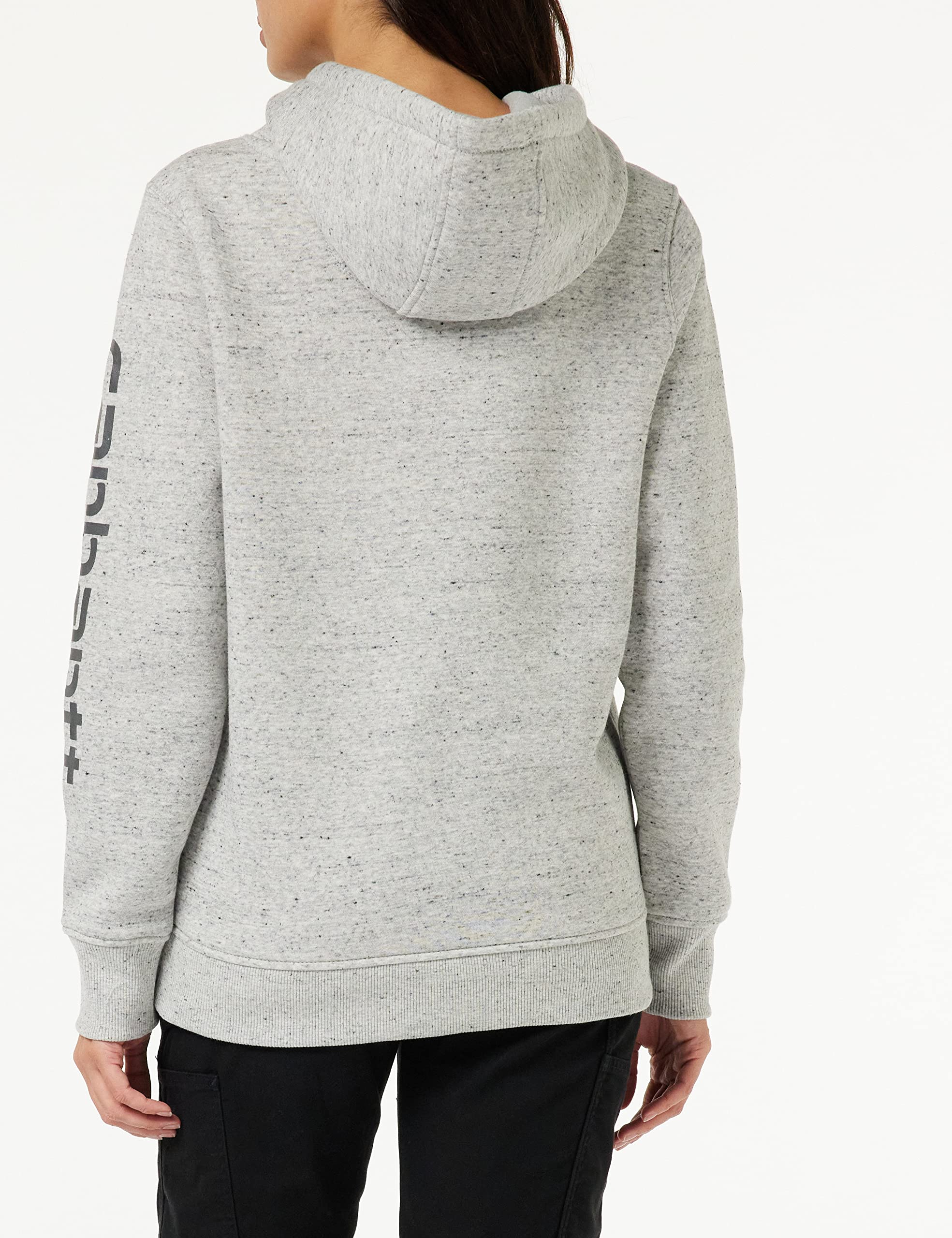 Carhkhjgartt Women's Clarksburg Graphic Sleeve Pullover Sweatshirt