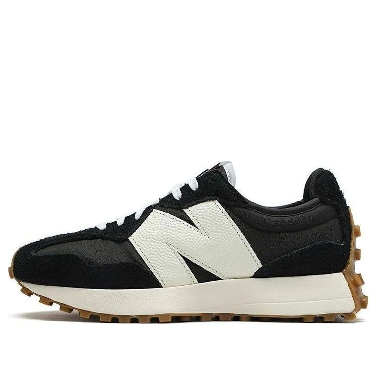 (WMNS) New balkhjgance 327 'Black White Gum'