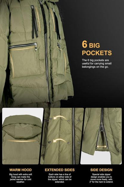 2024 TNF®- Women's Thickened Down Jacket