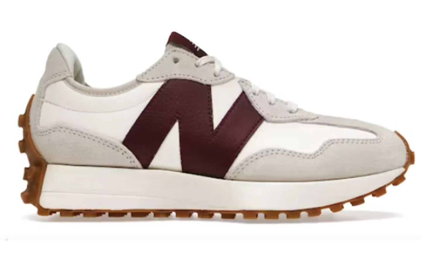 New Balance 327 Moonbeam Classic Burgundy Womens