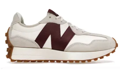New Balance 327 Moonbeam Classic Burgundy Womens