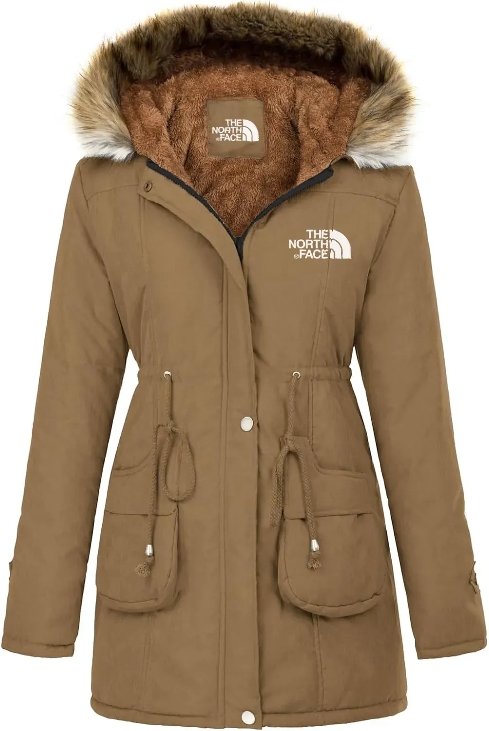 PARKA DE LANA DE INVIERNO - MUJER