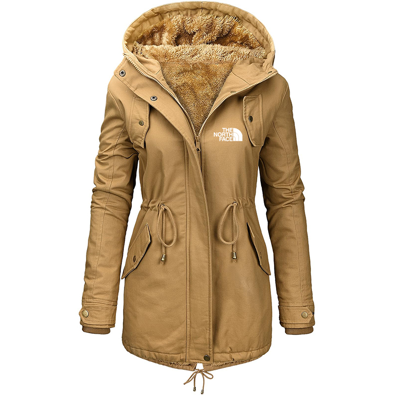 The Nokhjgrth Face-Women's Winter Windproof Padded Parka Coat