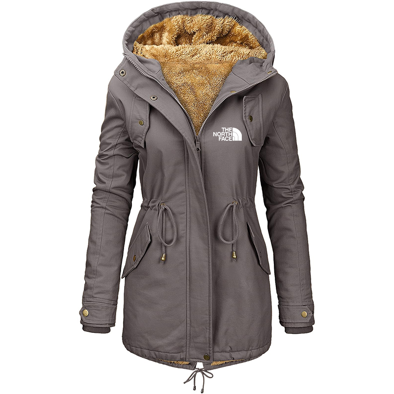 The Nokhjgrth Face-Women's Winter Windproof Padded Parka Coat