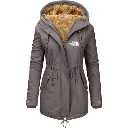 The Nokhjgrth Face-Women's Winter Windproof Padded Parka Coat
