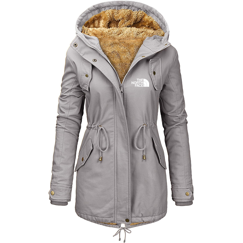 The Nokhjgrth Face-Women's Winter Windproof Padded Parka Coat