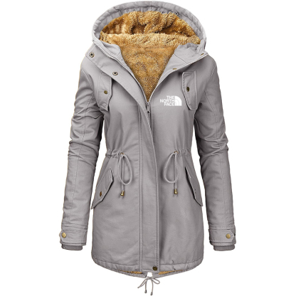 The Nokhjgrth Face-Women's Winter Windproof Padded Parka Coat