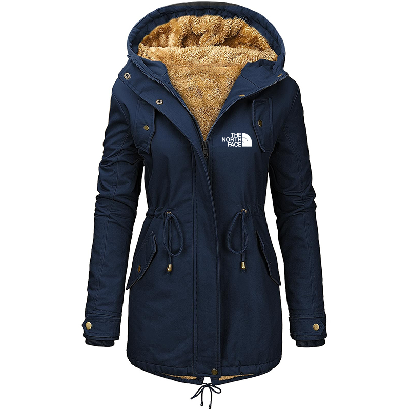 The Nokhjgrth Face-Women's Winter Windproof Padded Parka Coat