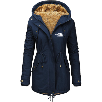 The Nokhjgrth Face-Women's Winter Windproof Padded Parka Coat