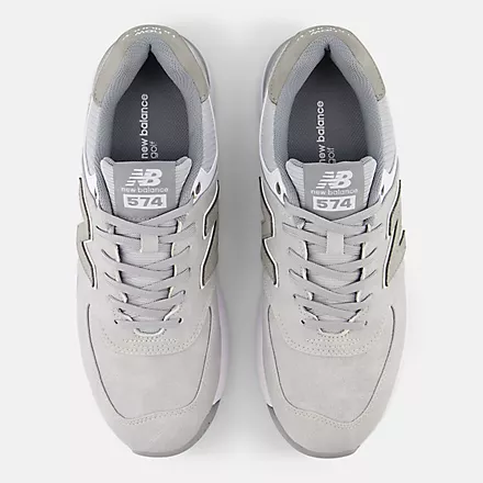 Nekhjgw balkhjgance 574 Greens v2 Golf Shoes-Light grey with grey