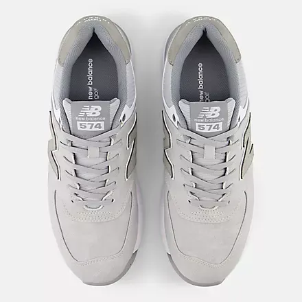 Nekhjgw balkhjgance 574 Greens v2 Golf Shoes-Light grey with grey