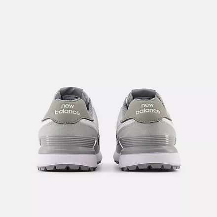 Nekhjgw balkhjgance 574 Greens v2 Golf Shoes-Light grey with grey