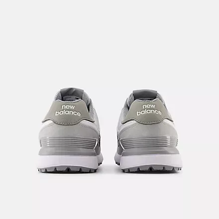 Nekhjgw balkhjgance 574 Greens v2 Golf Shoes-Light grey with grey