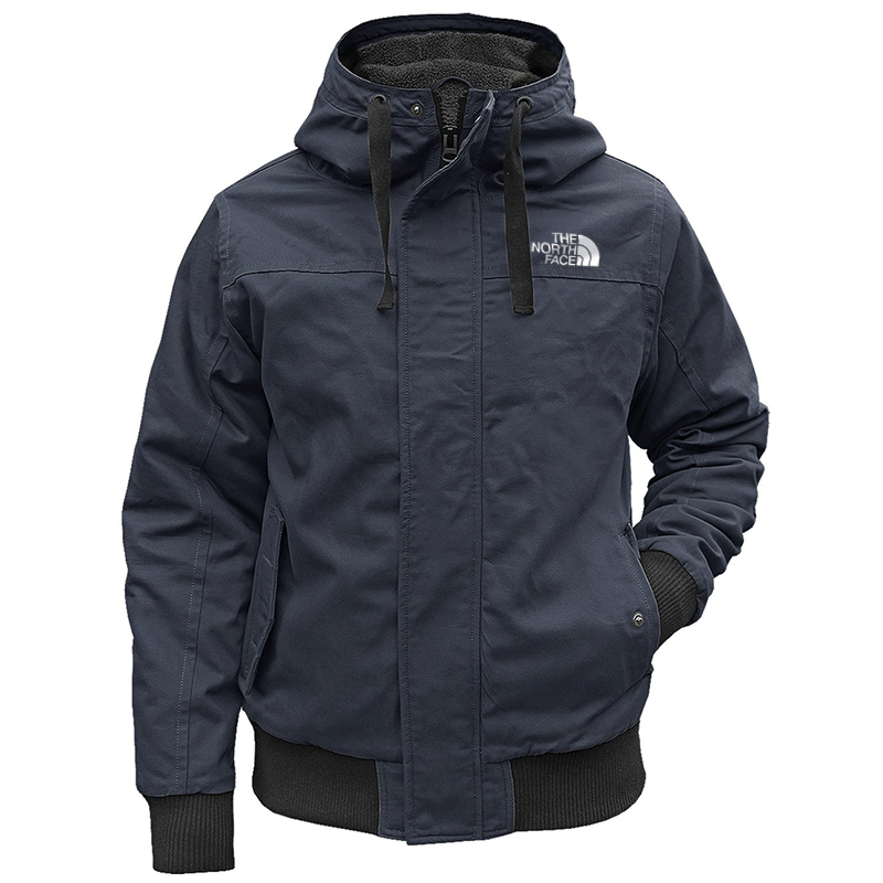 Men's Winter Jacket with Lining Hooded Parka