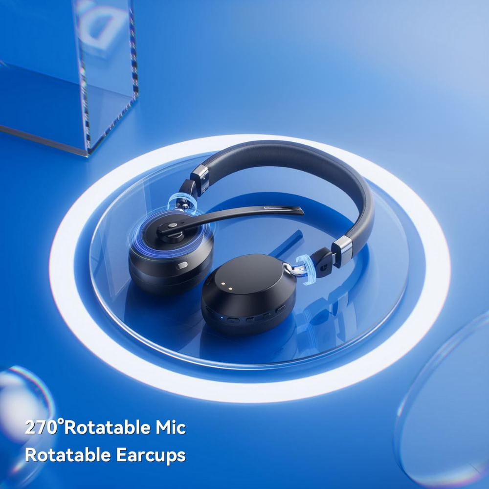 AI Noise Cancelling Headset For Work From Home