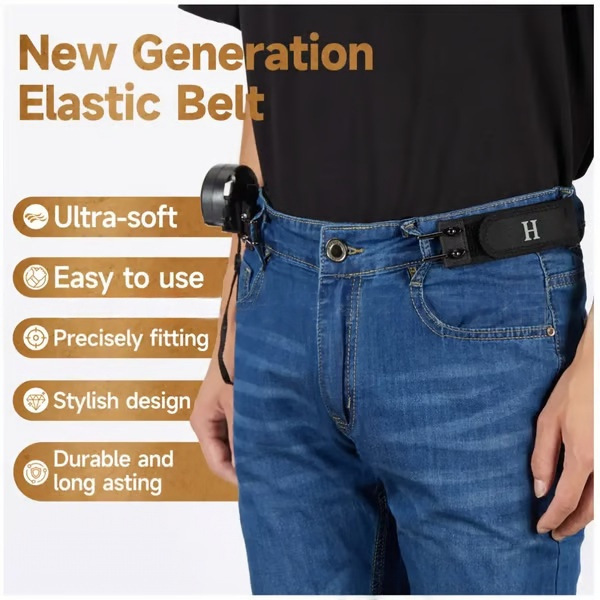 Tactical metal waist belt