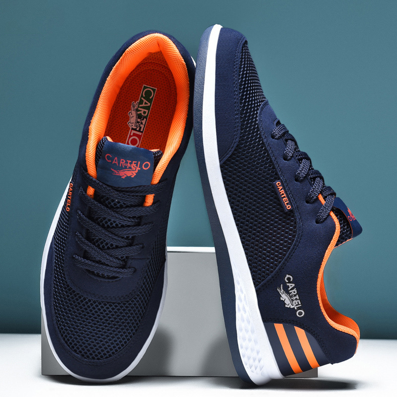 Ahlsentop Atmungsaktive Mesh-Sneaker für Herren mit weicher Sohle