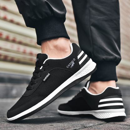 Ahlsentop Atmungsaktive Mesh-Sneaker für Herren mit weicher Sohle