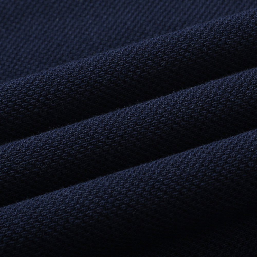 Ahlsentop™ Neues einfarbiges Kurzarm-Poloshirt für Herren mit Waffelmuster und Revers