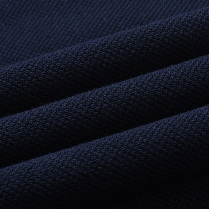 Ahlsentop™ Neues einfarbiges Kurzarm-Poloshirt für Herren mit Waffelmuster und Revers