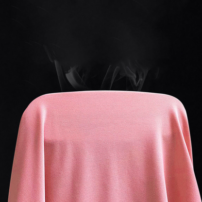 Ahlsentop™ Einfarbiges Revers-Poloshirt aus Eisseide für den Sommer