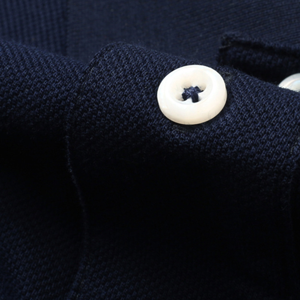 Ahlsentop™ Neues einfarbiges Kurzarm-Poloshirt für Herren mit Waffelmuster und Revers