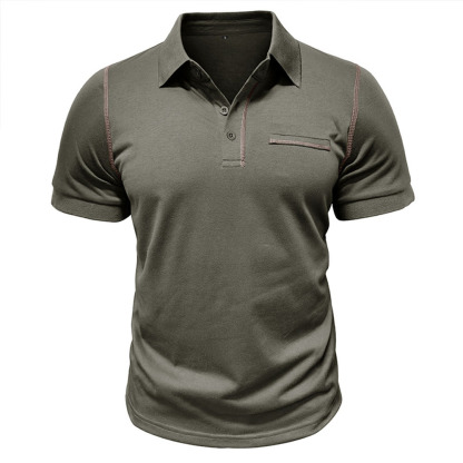 Ahlsentop™ Herren-Poloshirt mit Revers und kurzen Ärmeln