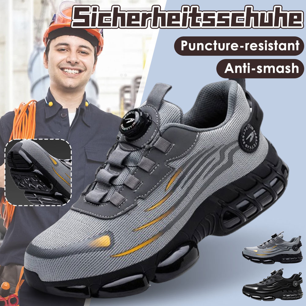 Ahlsentop Anti-Smash- und Anti-Stich-Arbeitssicherheitsschuhe für Herren