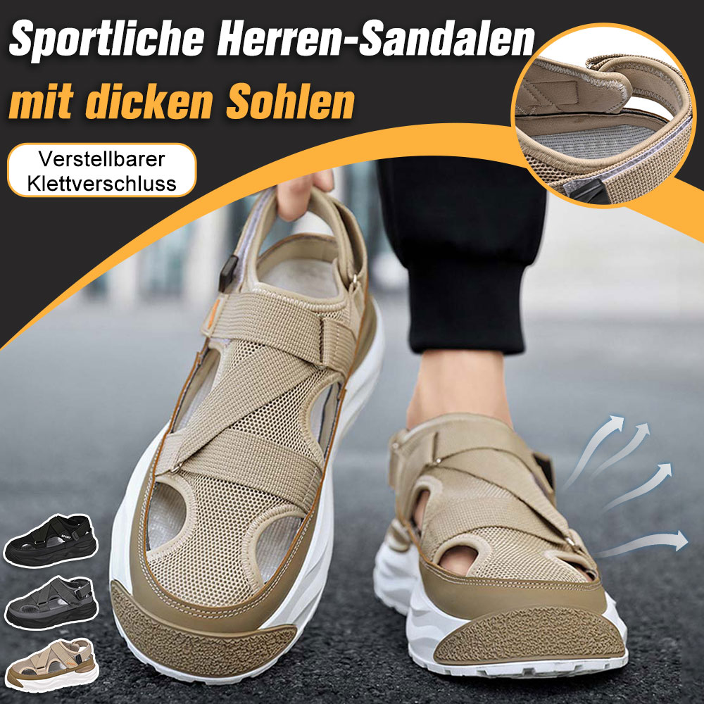 Ahlsentop Atmungsaktive Sportsandalen aus Mesh für Herren