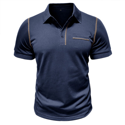 Ahlsentop™ Herren-Poloshirt mit Revers und kurzen Ärmeln