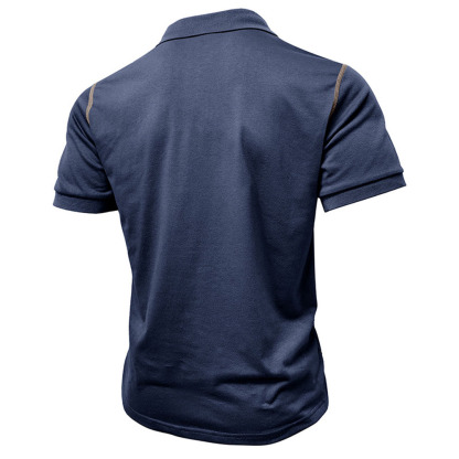 Ahlsentop™ Herren-Poloshirt mit Revers und kurzen Ärmeln