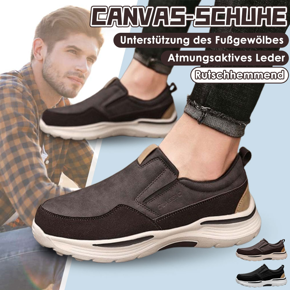 AHLSENTOP Bequeme lässige Herren-Loafer mit dicken Sohlen