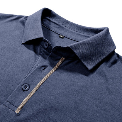 Ahlsentop™ Herren-Poloshirt mit Revers und kurzen Ärmeln