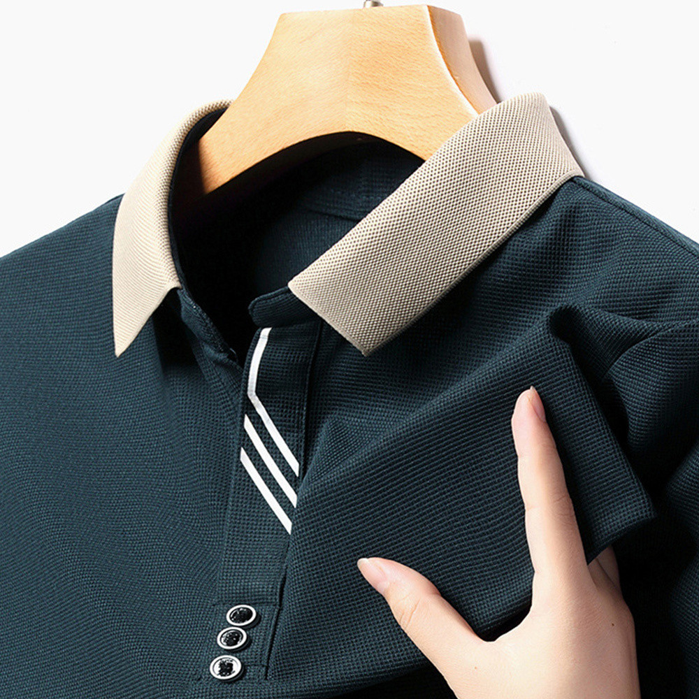 Ahlsentop™ Sommer-Herren-Casual-Business-Revers-Kurzarm-Poloshirt