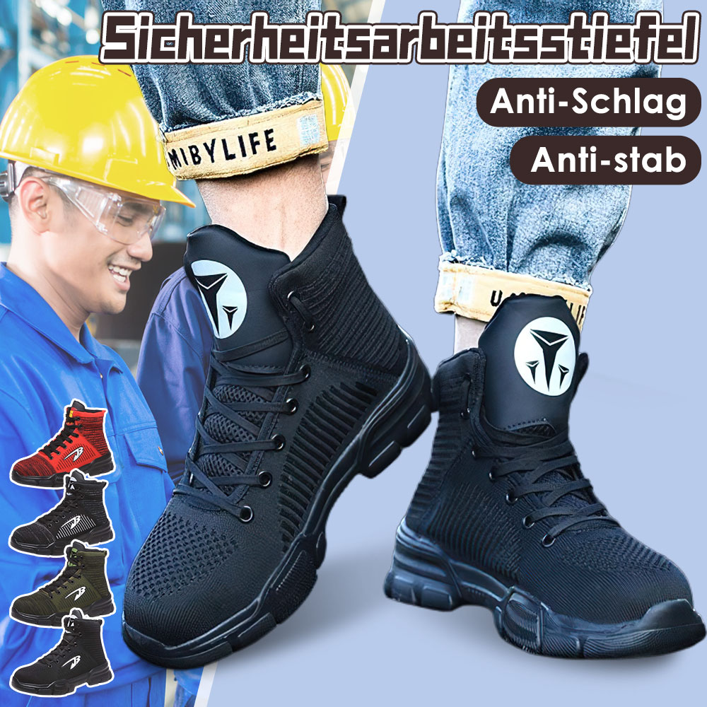 Ahlsentop Sicherheitsschuhe gegen Quetschen und Durchstechen für Herren