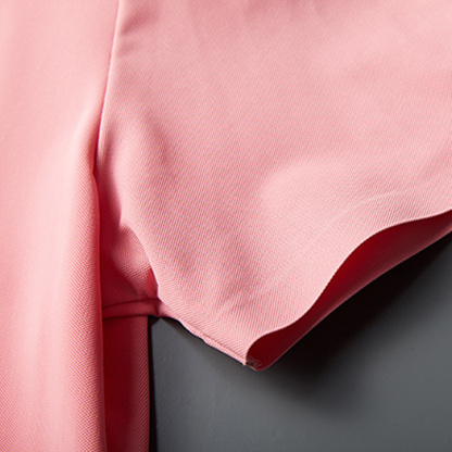 Ahlsentop™ Einfarbiges Revers-Poloshirt aus Eisseide für den Sommer