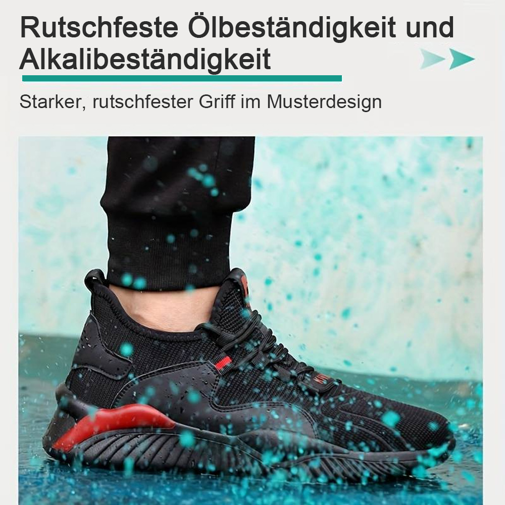 AHLSENTOP Neue atmungsaktive Arbeitsschutzschuhe gegen Pannen