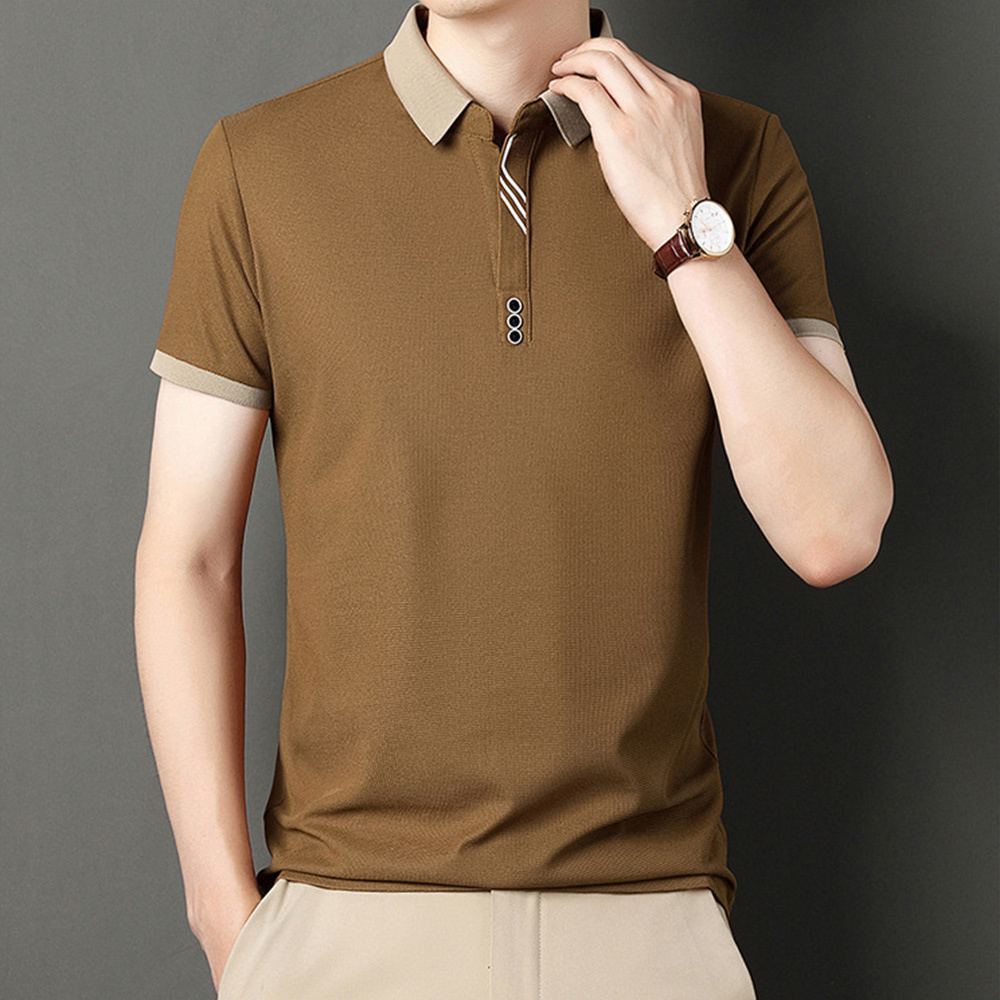 Ahlsentop™ Sommer-Herren-Casual-Business-Revers-Kurzarm-Poloshirt