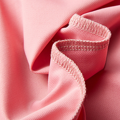 Ahlsentop™ Einfarbiges Revers-Poloshirt aus Eisseide für den Sommer