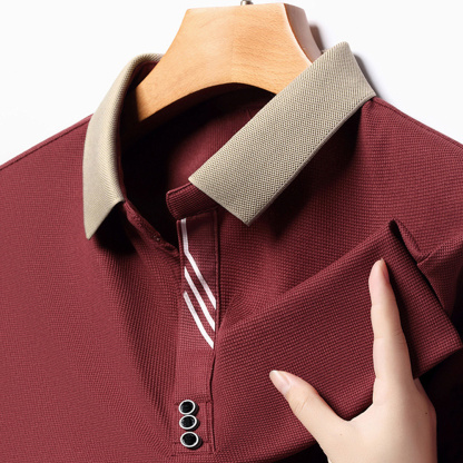 Ahlsentop™ Sommer-Herren-Casual-Business-Revers-Kurzarm-Poloshirt